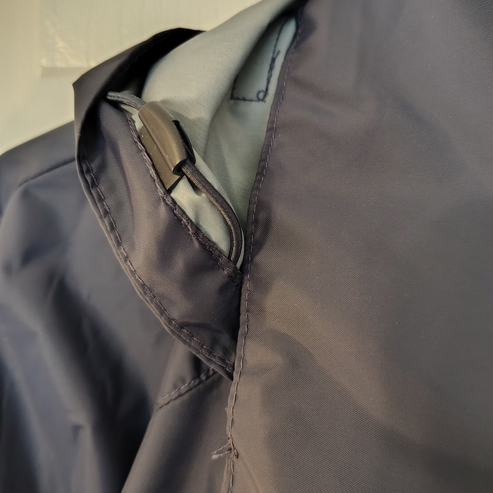 Columbia Windbreaker Jacket With Hood Blue - Picture 10 of 10